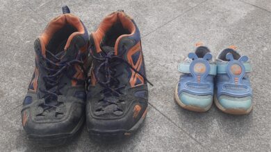 Photo of My Shoes, His Shoes