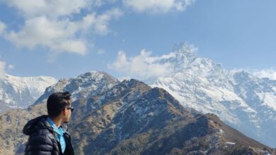 Photo of Mardi Himal after a year of zero physical exercise