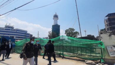Photo of ओरालो लागेको नेप्से उक्लिन सुरु