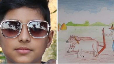 Photo of ‘ए-वान’ स्पर्श चित्रकारिता