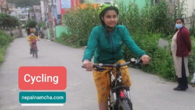 Photo of My cycling inspiration is my dad Expansion Dahal, he is a nice guy