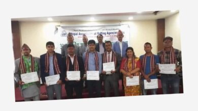 Photo of नारामा निर्विरोध नयाँ नेतृत्व, अध्यक्ष शिव, उपाध्यक्ष शिशिर खनाल र महासचिव नारायण