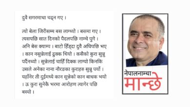 Photo of कान नसुन्ने भ्यागुतो सगरमाथा चढ्न सफल भयो