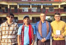 Photo of अप्प दीपो भवः यात्रालाई मणिग्राममा न्यु इन्भायरन्मेन्ट इंग्लिस सेकेन्डरी स्कुलको स्वागत